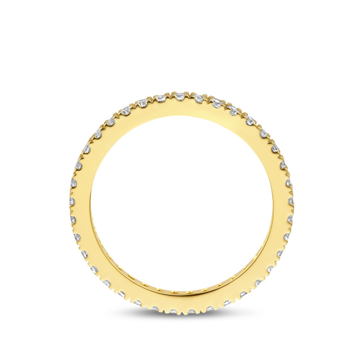 Silber vergoldet Memoire Ring Verschnitt 1,6mm