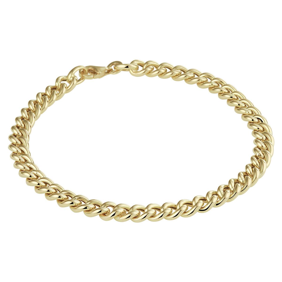 Panzer Armband Gelbgold