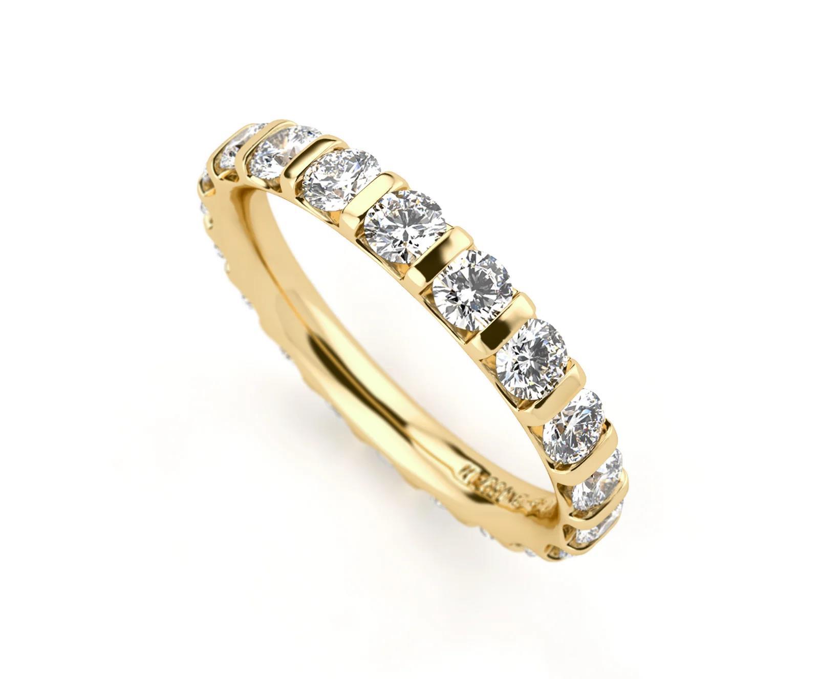 Niessing Memory Ring Gelbgold 0,70ct