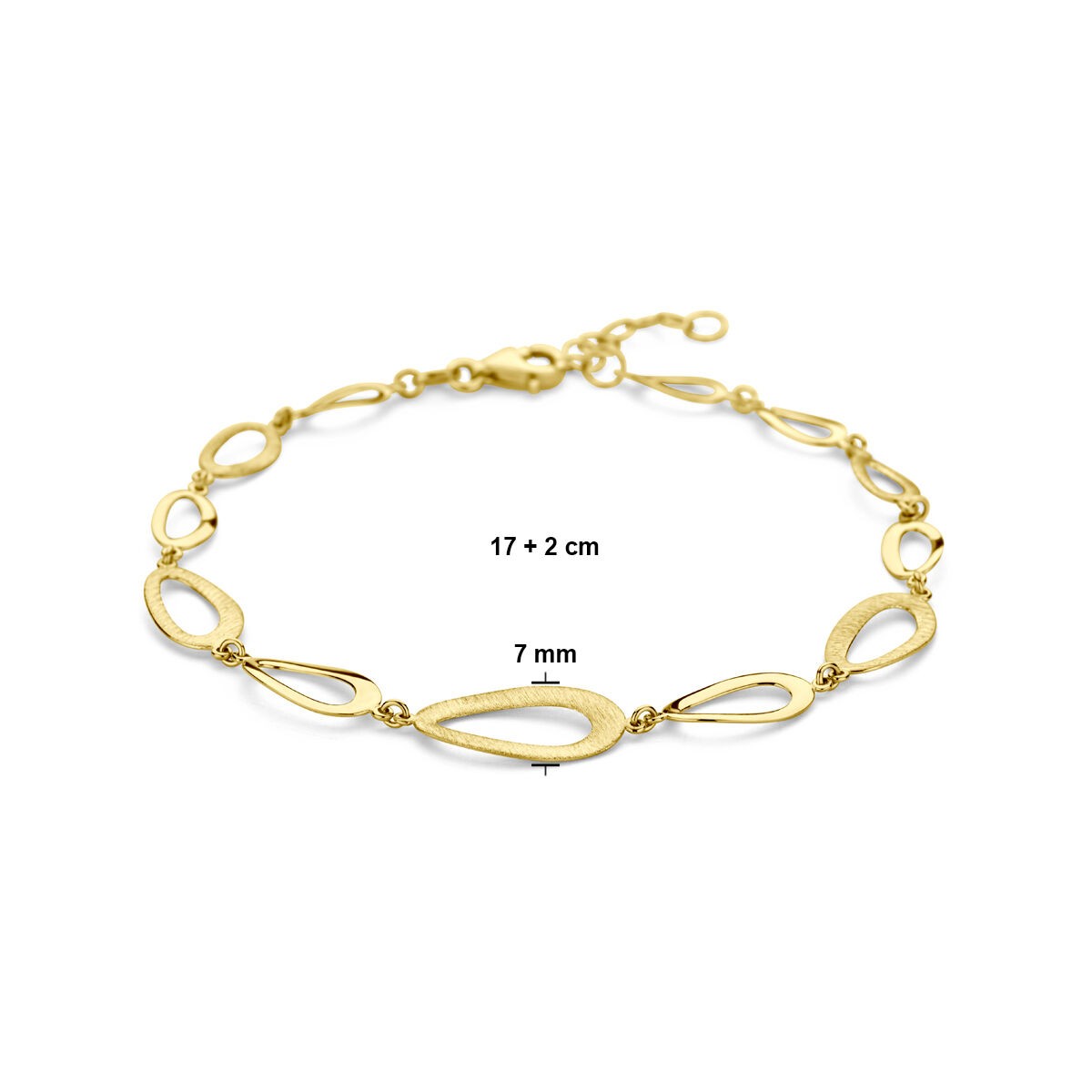 Armband aus Ovale  Elemente