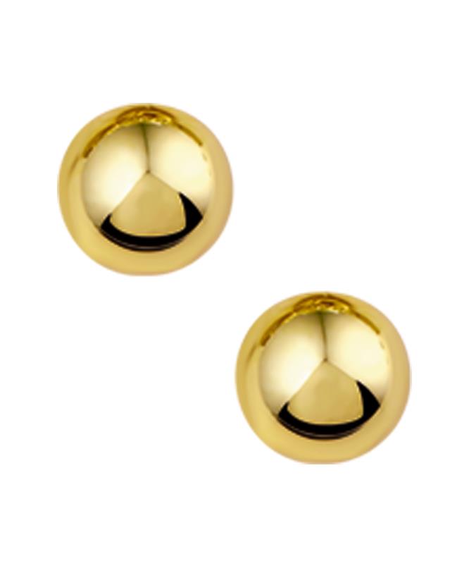 Halbkugel Ohrstecker 6,0mm