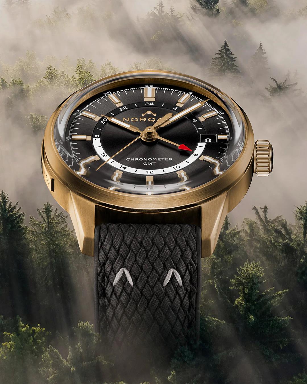 Norqain Freedom 60 GMT Bronze Limited Edition
