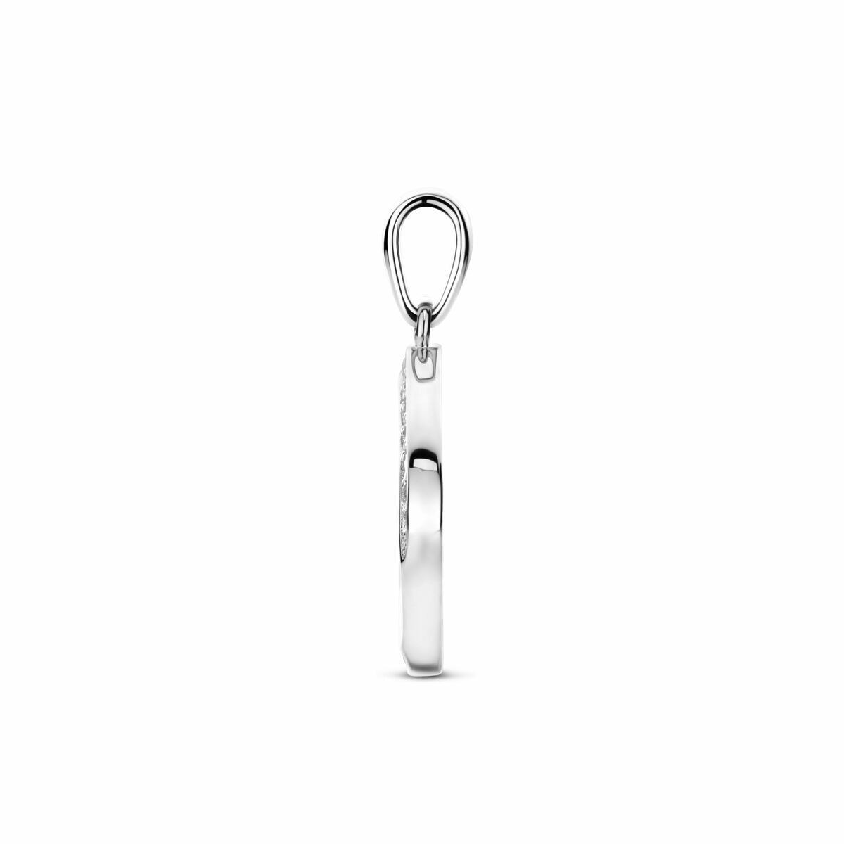 Anhänger Silber mit Zirkonia eckig