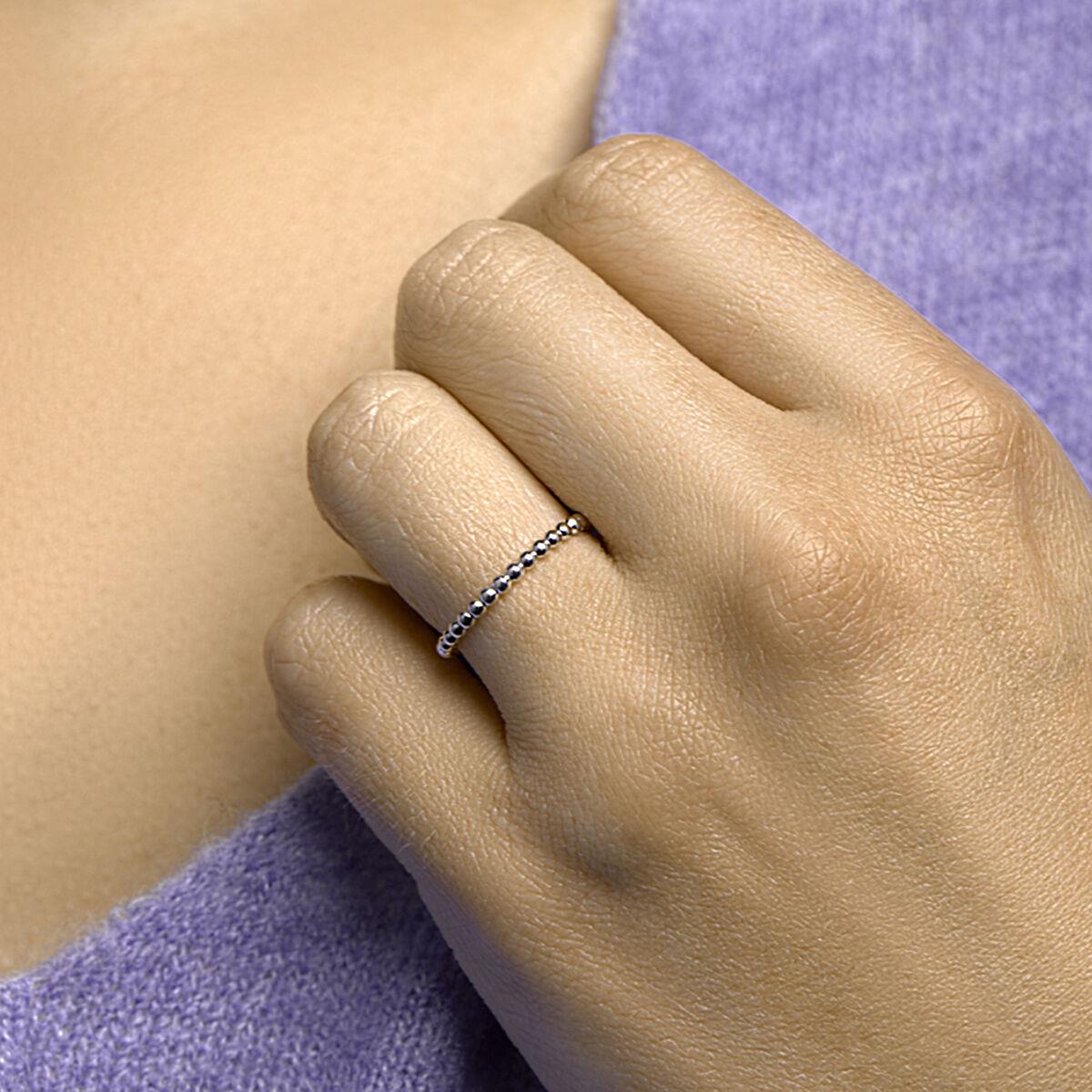 Kugel Ring Silber