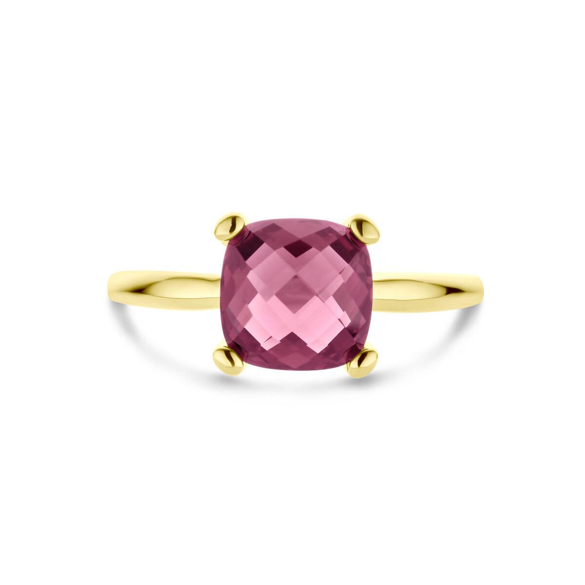 Rhodolith Solitair Ring
