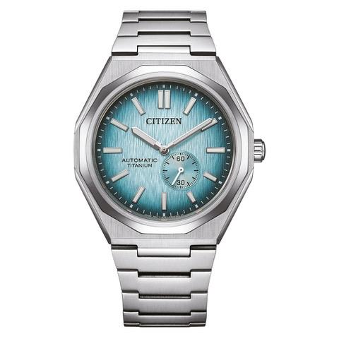 Citizen Automatik Titan blau mit kleiner Sekunde