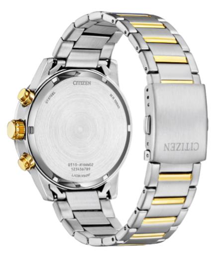 Citizen Chronograph BIcolor blau