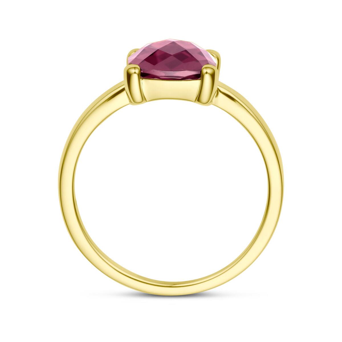 Rhodolith Solitair Ring