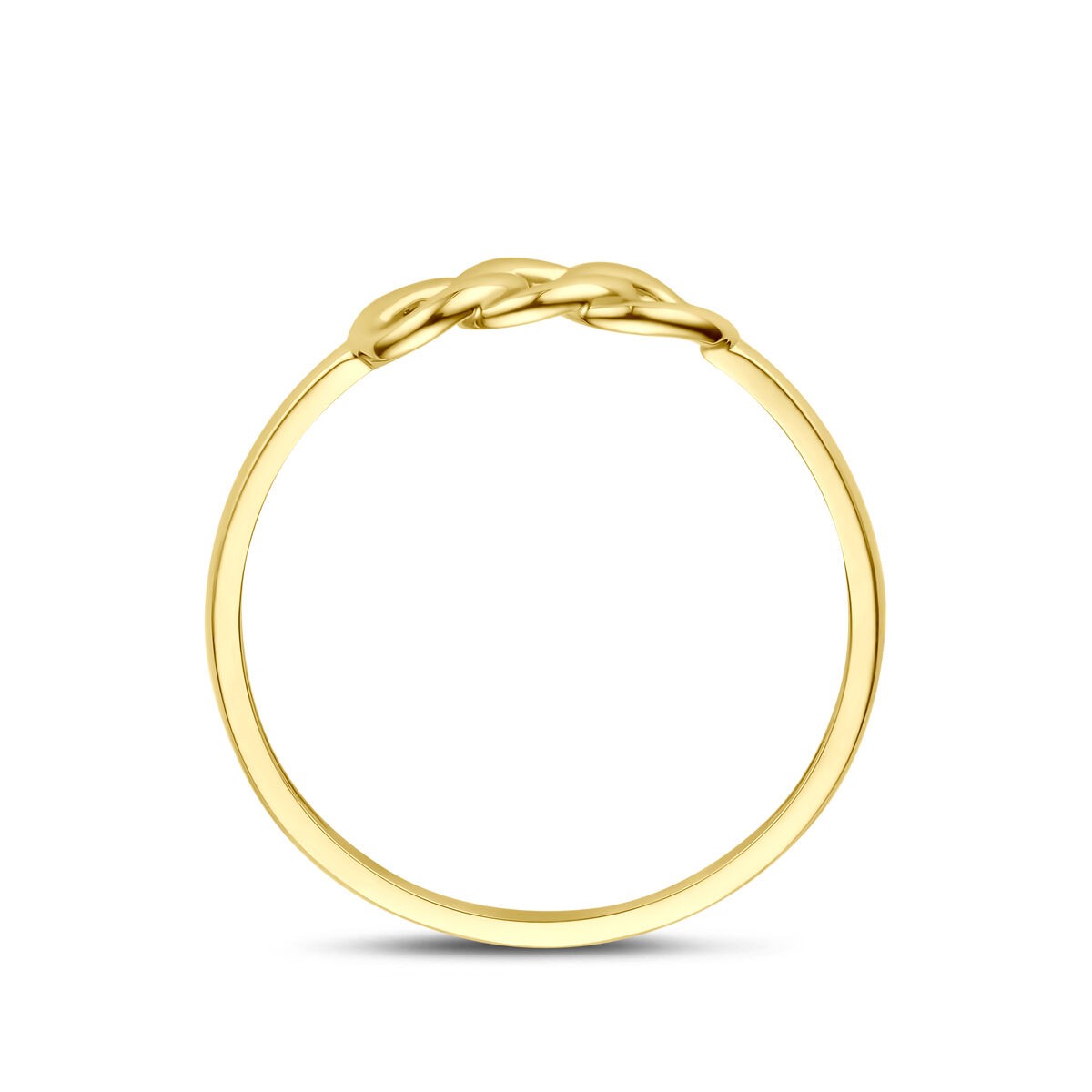 Ring mit Panzer Kettenmuster