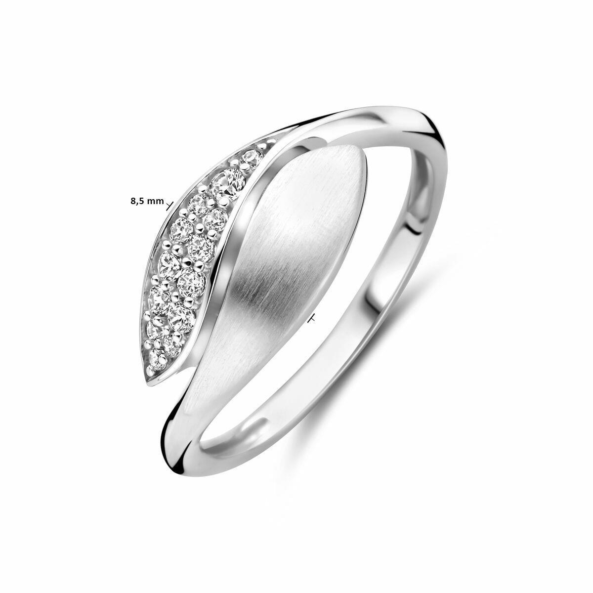 Silber Ring mit Zirkonia Gr. 52