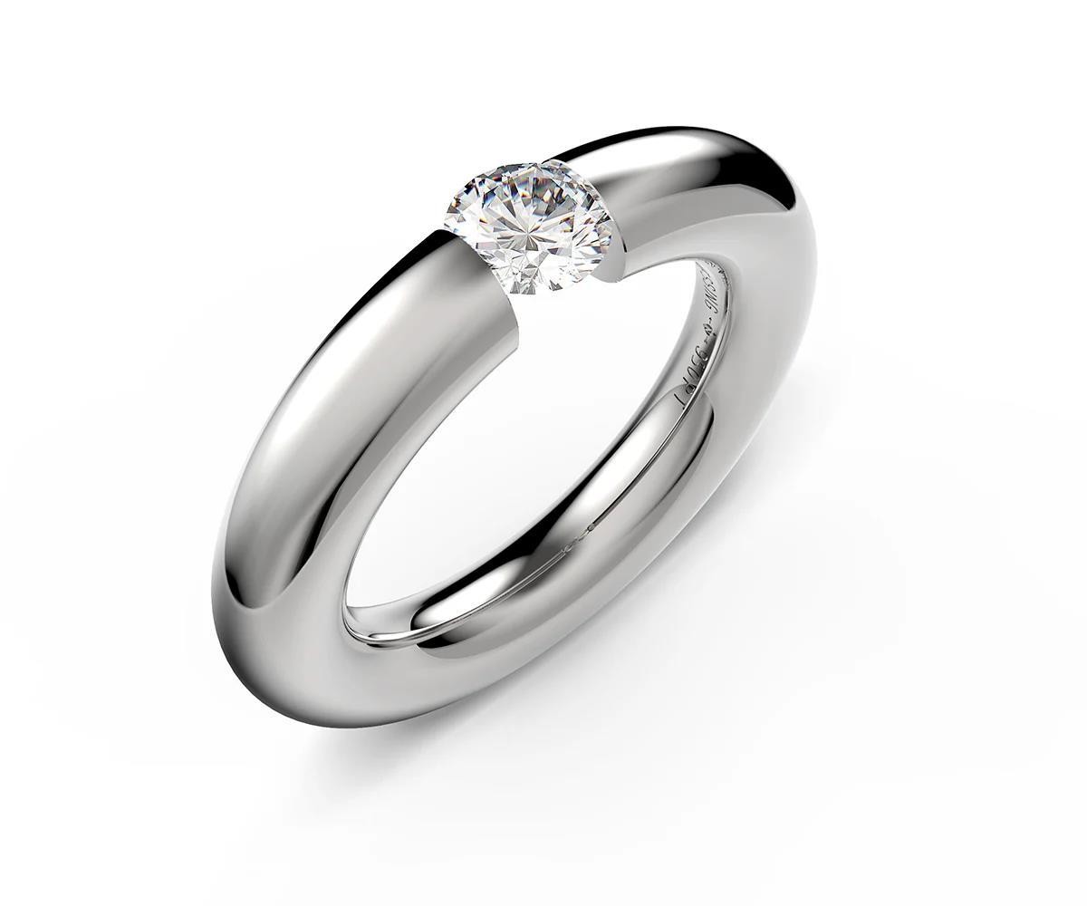 Niessing Spannring Rund 0,46ct