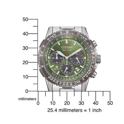 Citizen Eco-Drive Chronograph Green