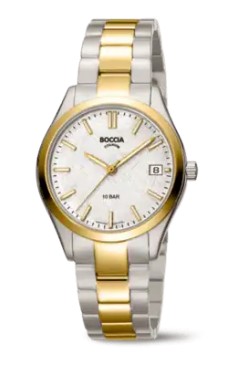 Boccia Titanium Uhr Bi Color