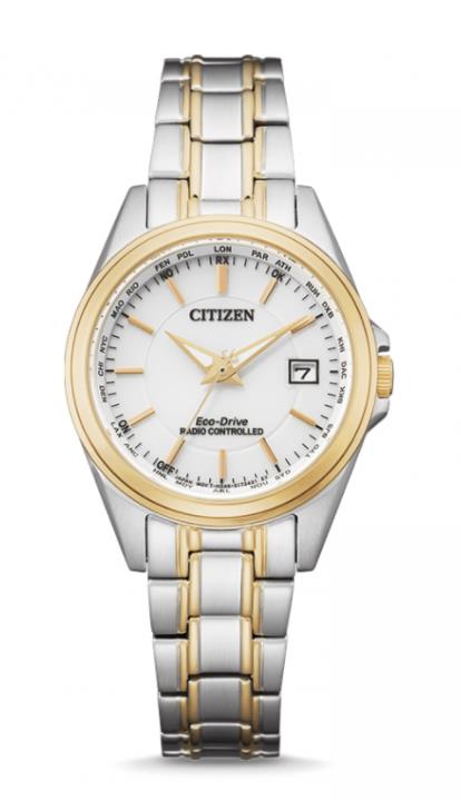 Citizen Eco-Drive Funkuhr BiColor
