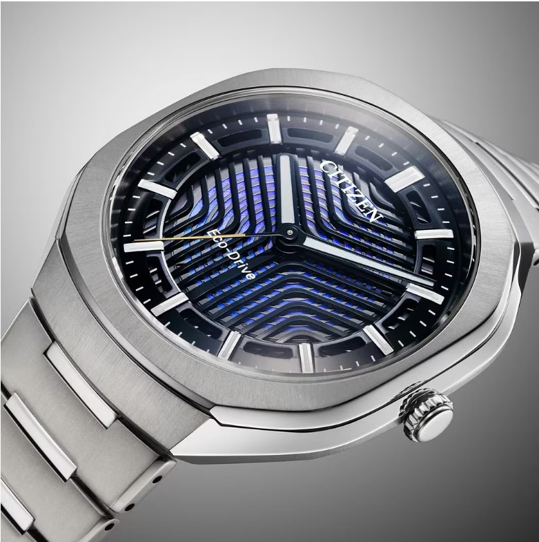 Citizen Photon Super Titanium schwarz blau
