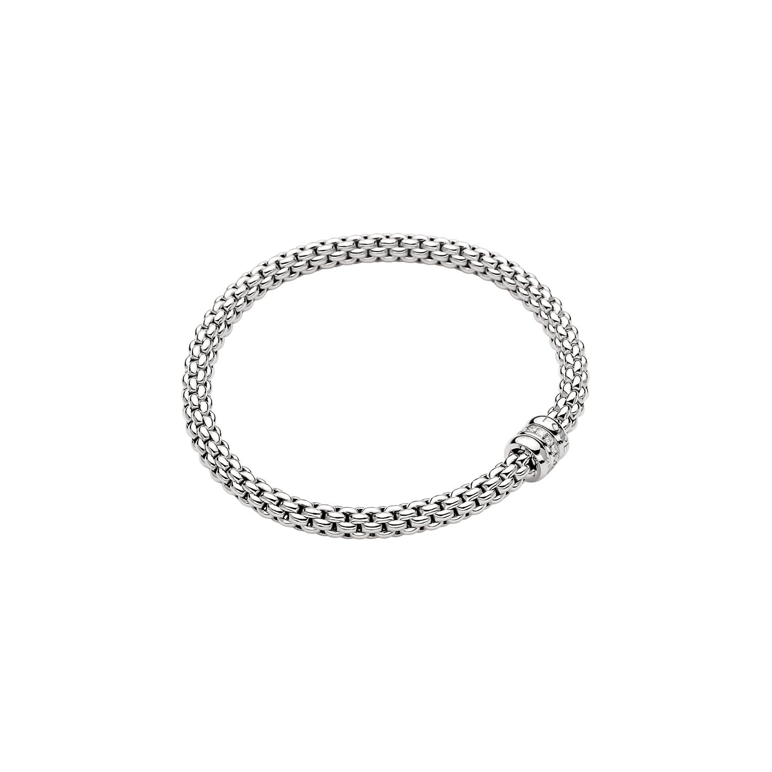 Fope Solo Armband Weißgold L