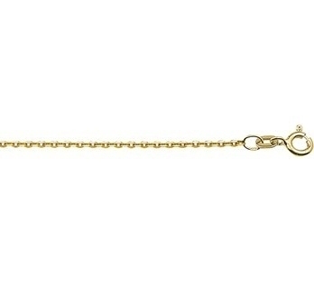 Gelbgold Collierkette Anker 41,0 - 45,0
