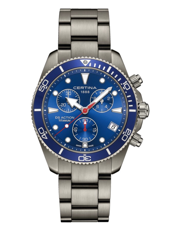Certina DS Action Chrono Blau 42,0mm