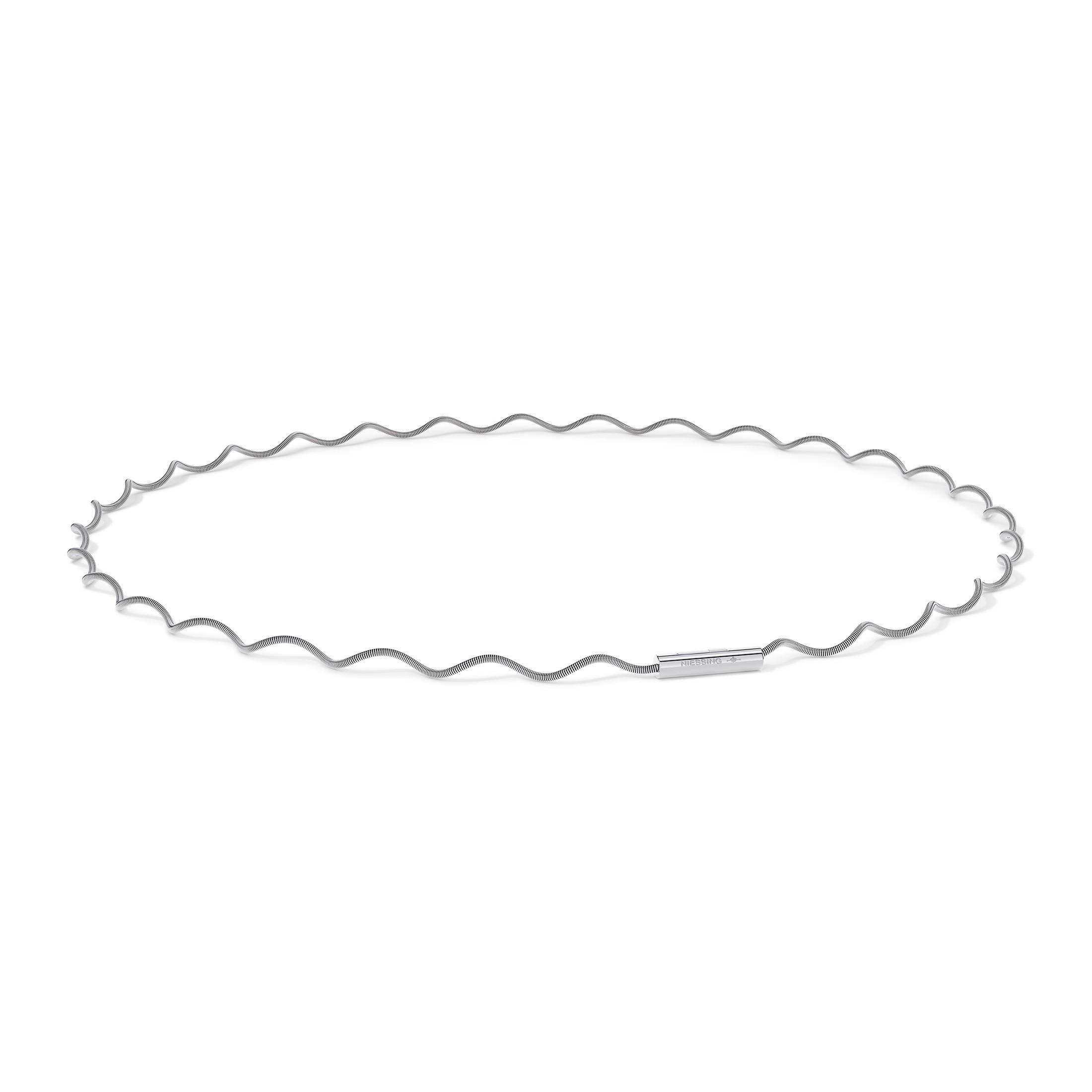 Niessing Halsschnur Welle Platin 42,0cm