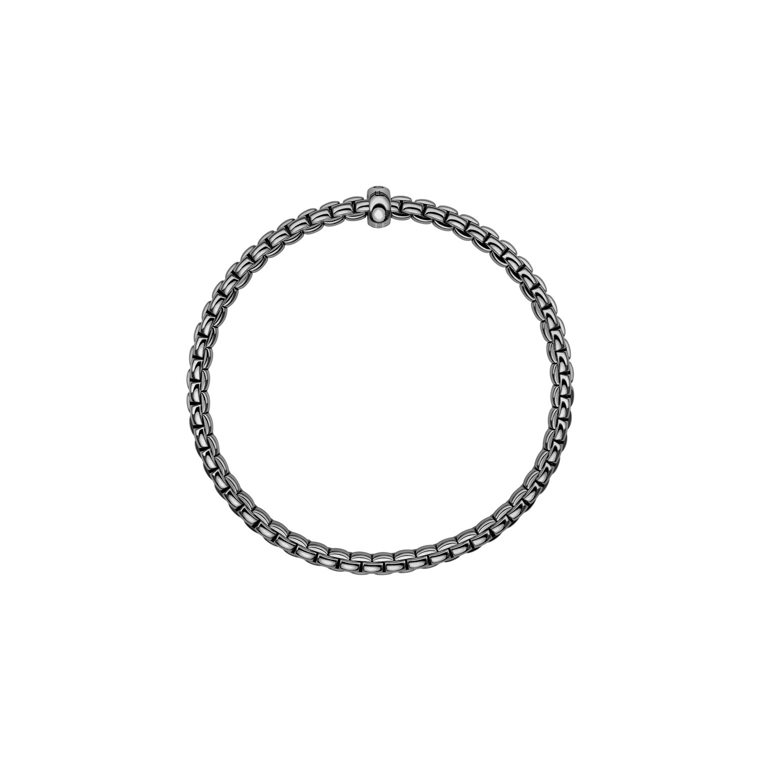 Fope EKA Armband Weißgold Black XL
