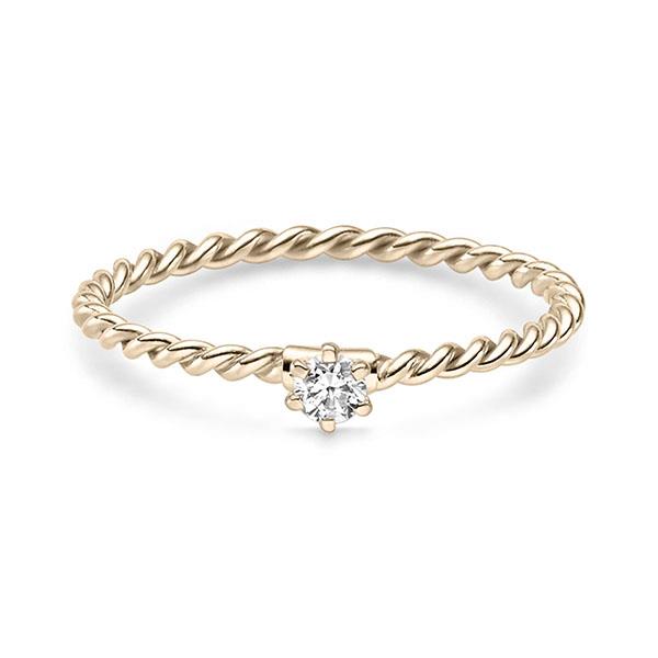 Solitaire Ring 0,10ct Signature