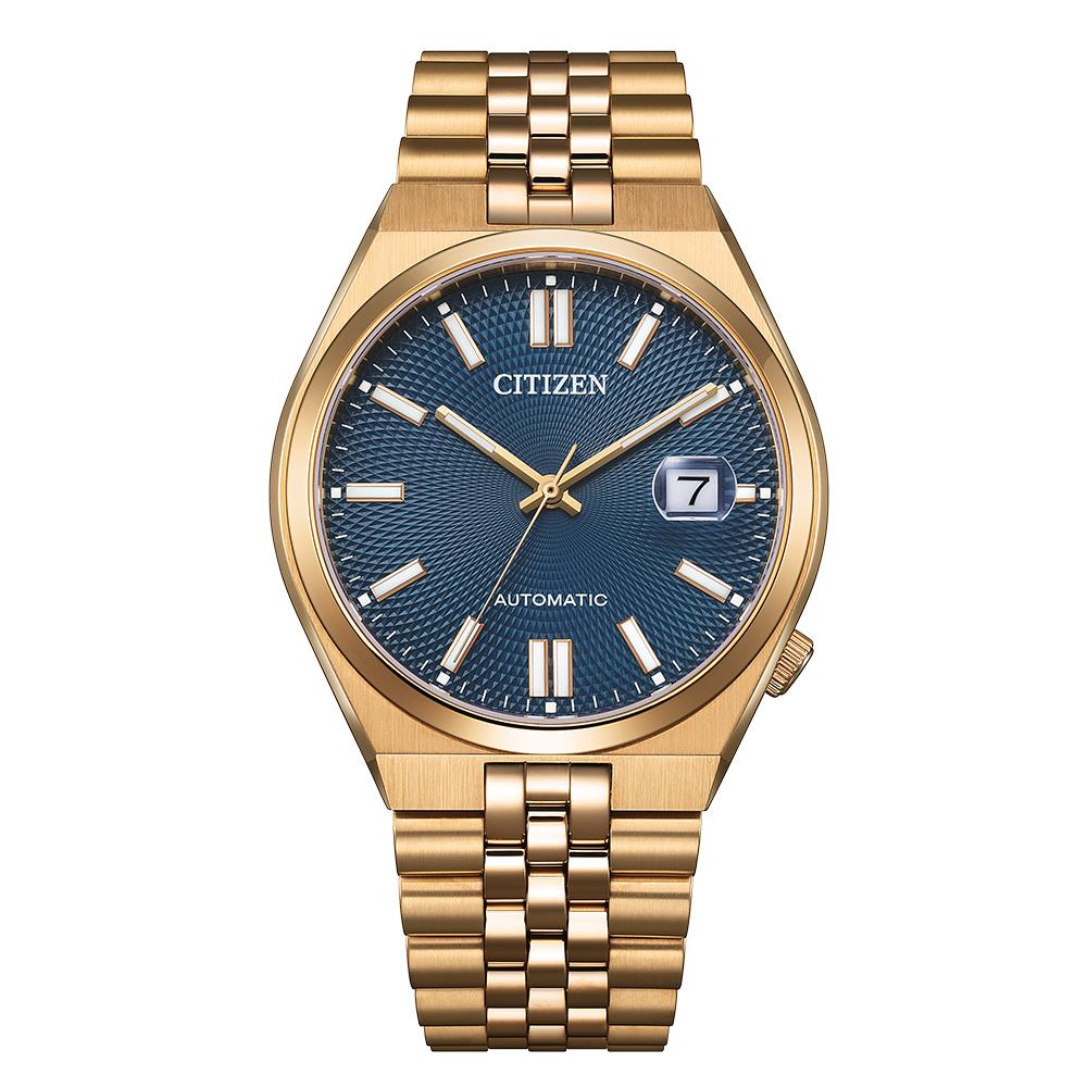 Citizen Tsuyosa 60 Automatik Blau Rosé