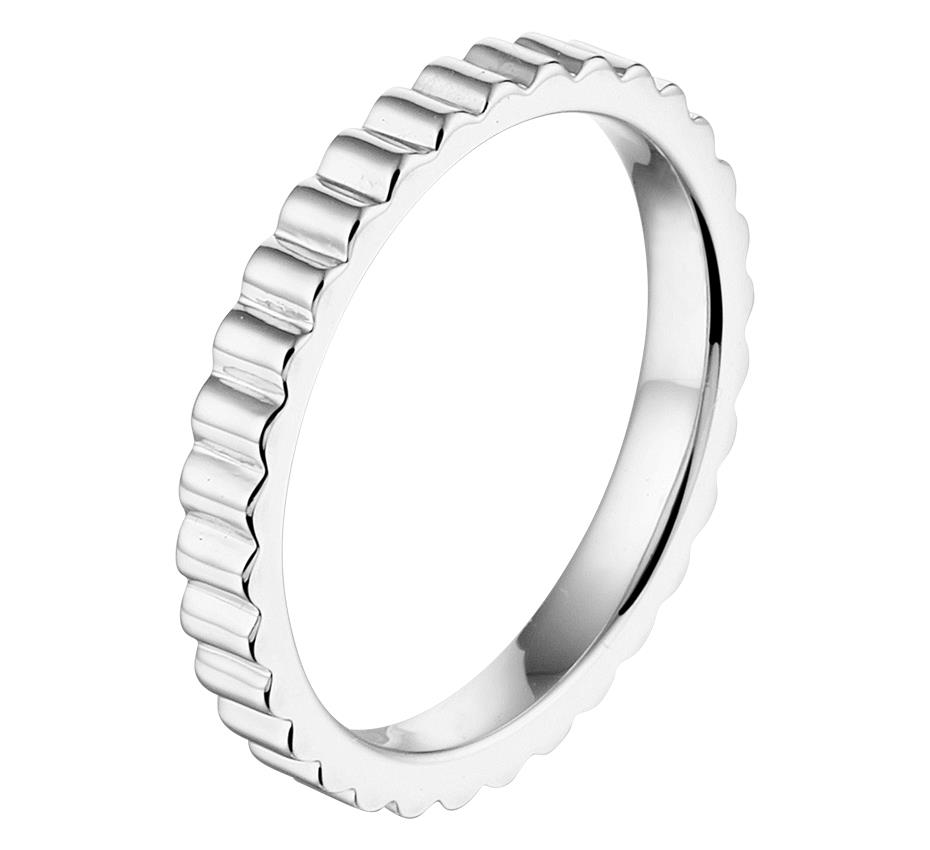 Ring mit Wellenmuster