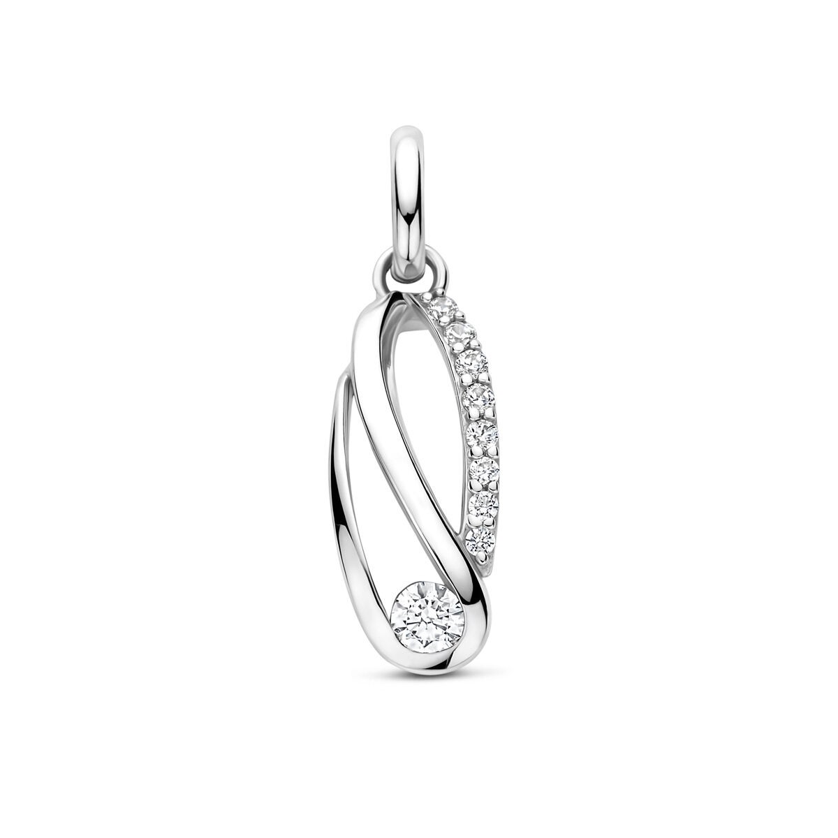Anhänger Silber mit Zirkonia 13,5mm