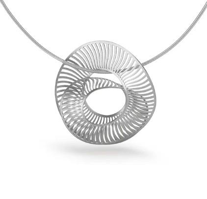 Niessing Mirage Loop Anhänger Platin 20mm