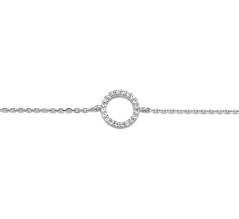 Armband mit Zirkonia Kreis