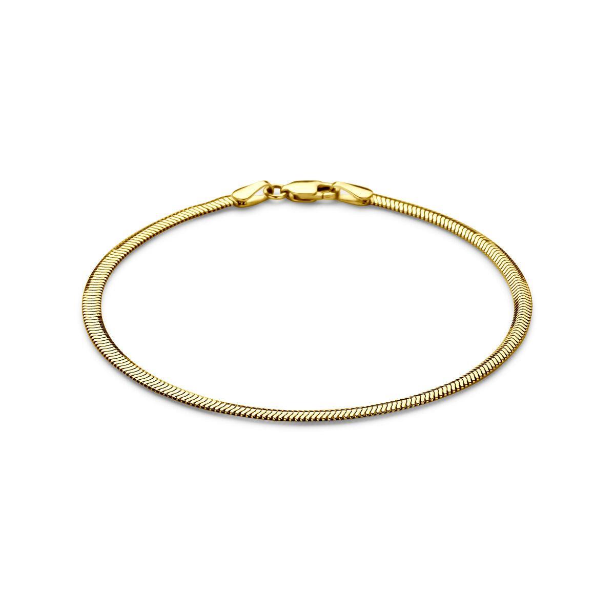 Collier Schlange Flach