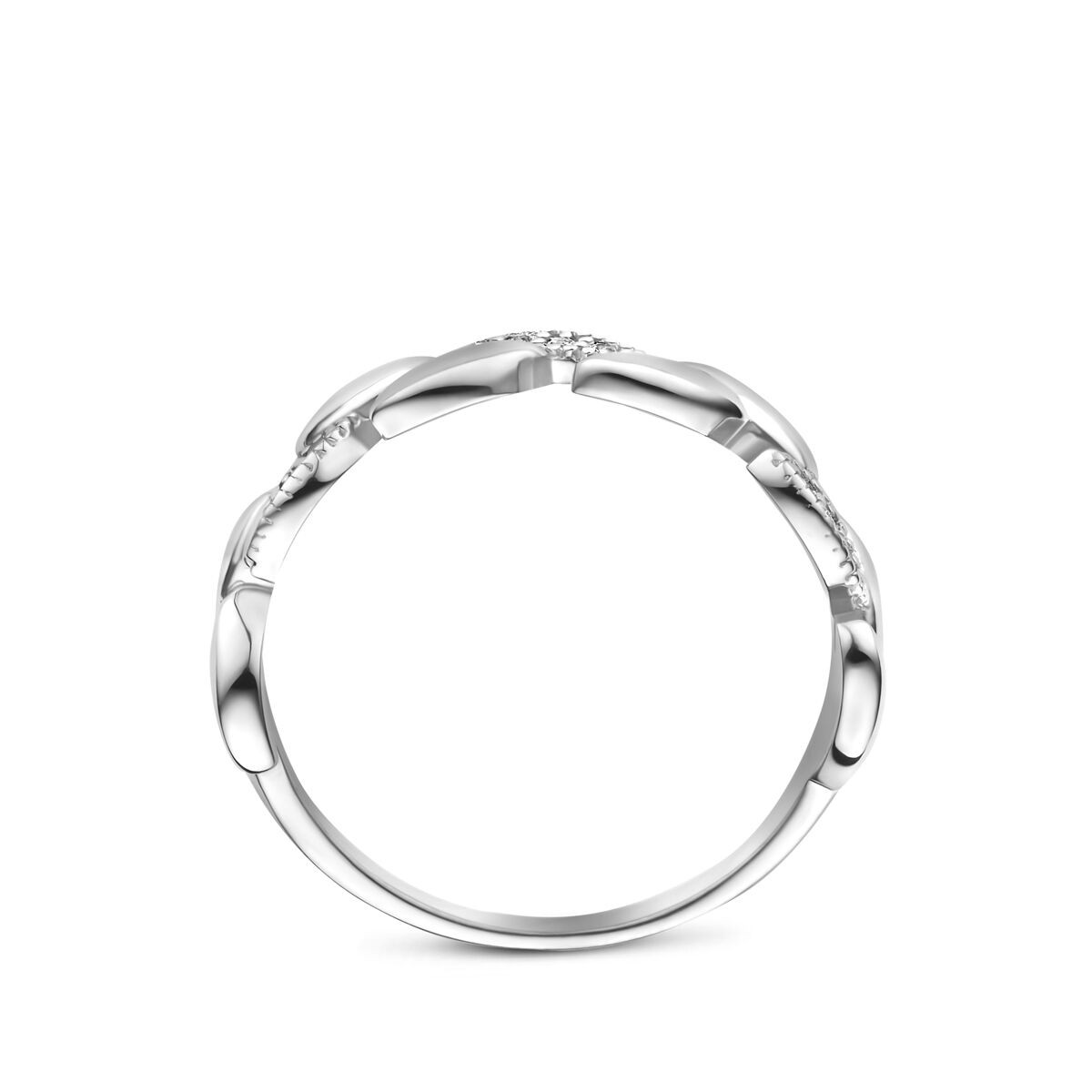 Silber Ring mit Zirkonia