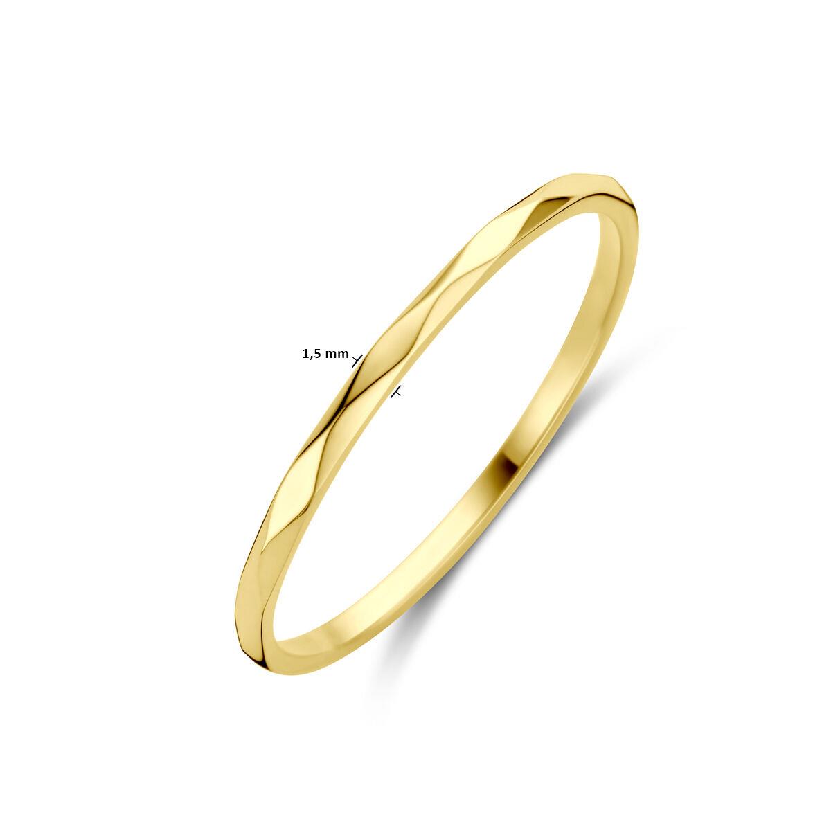 facettierter Ring