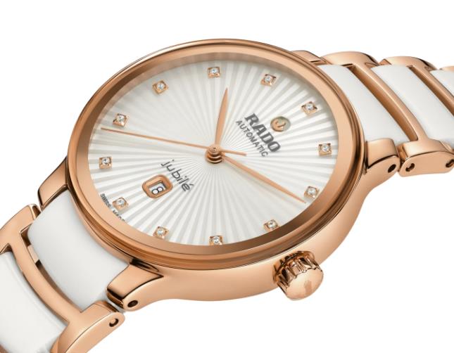 Rado Centrix Diamonds White Hightech Keramik