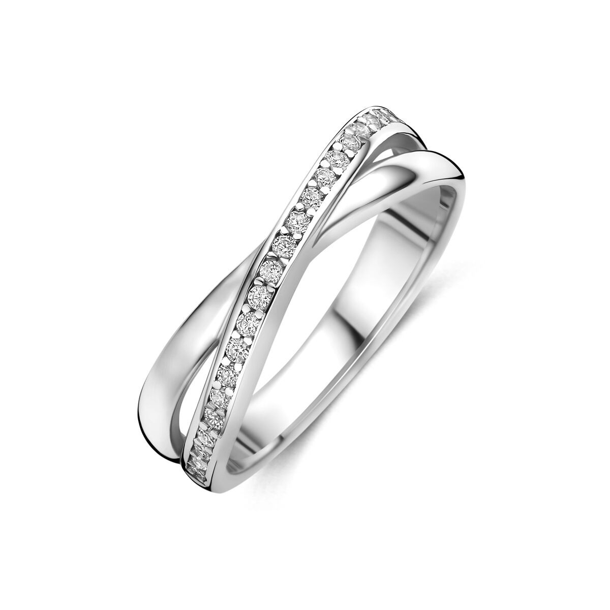 Silber Ring mit Zirkonia