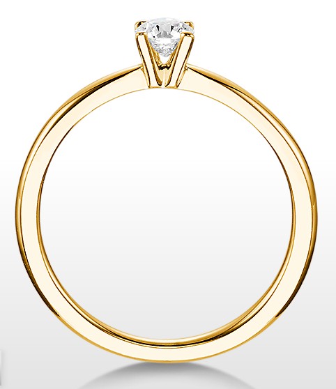 Dettinger Solitaire Ring mit 0,32ct
