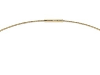 Niessing Halsschnur Gelbgold 42cm