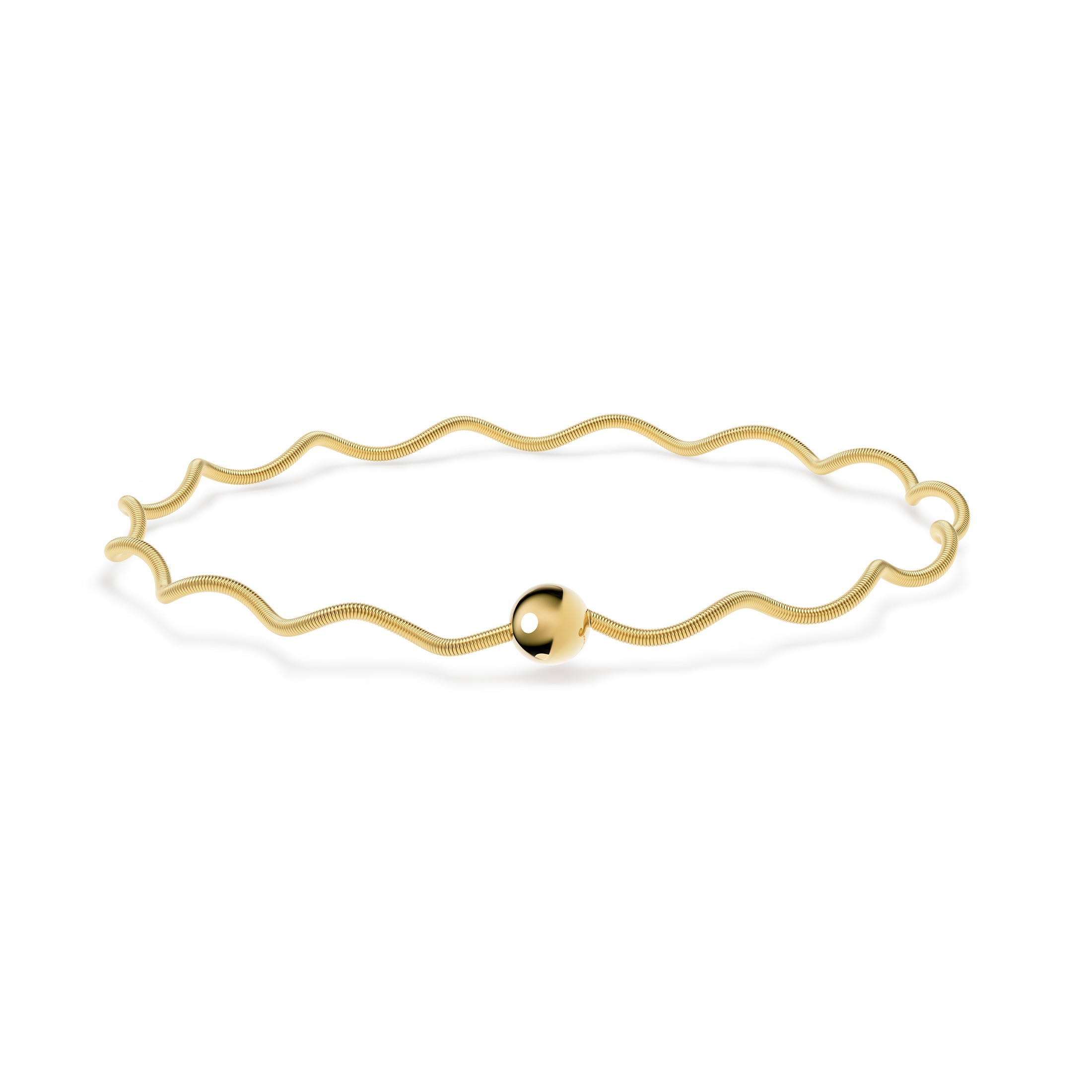 Niessing Colette Welle 1-Fach Gelbgold 60,0