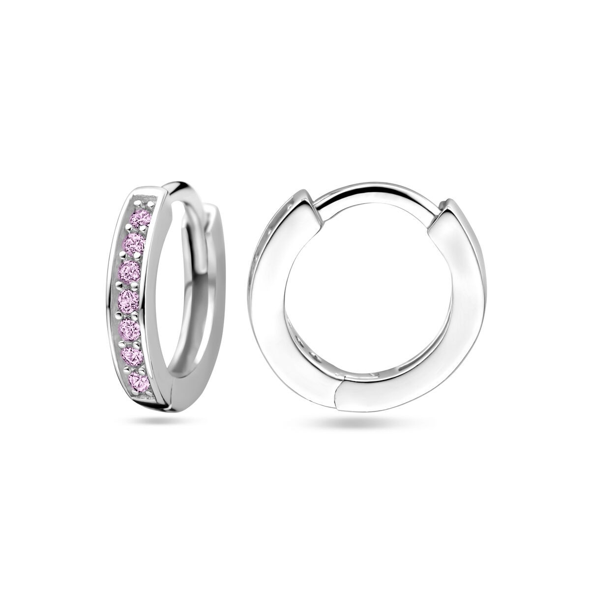 Creolen 9,0mm Rosa