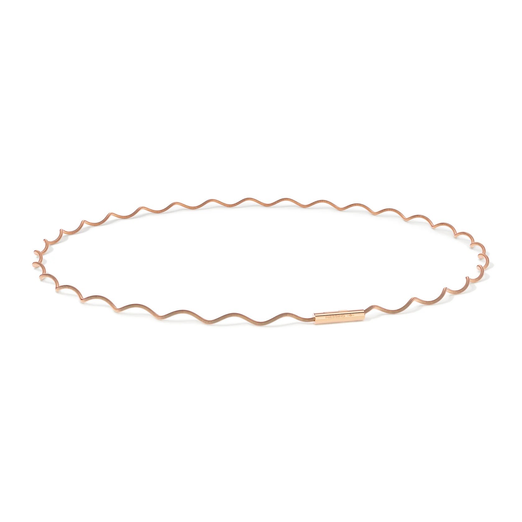 Niessing Halsschnur Welle Rotgold 47,0cm