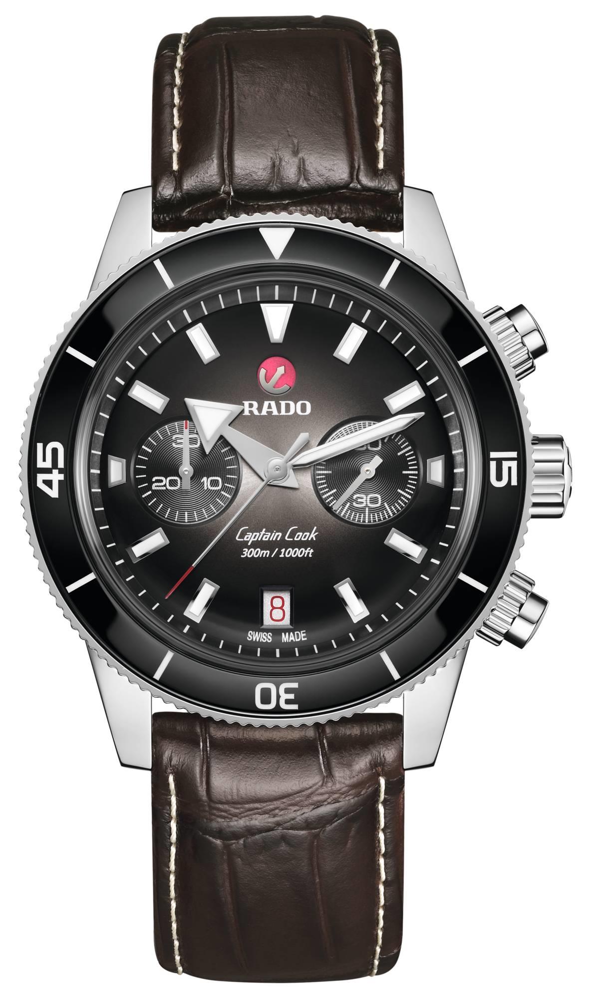 Rado Captain Cook Automatik Chronograph Black