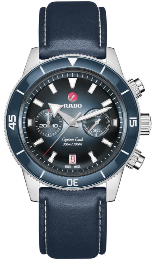 Rado Captain Cook Automatik Chronograph Blue