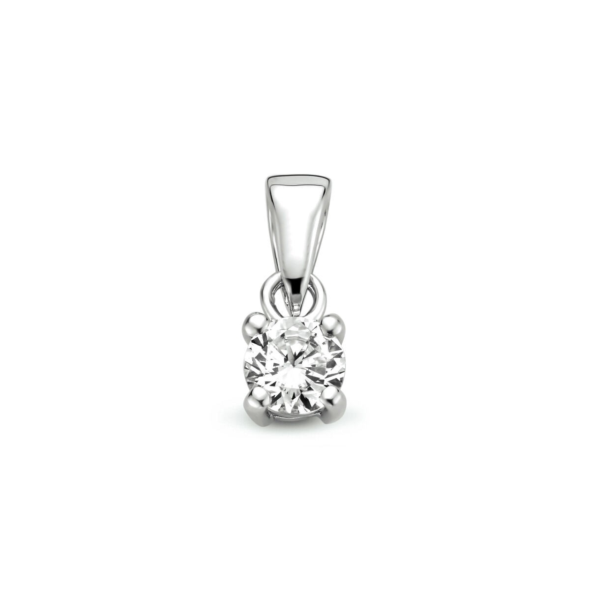 Anhänger Solitaire Zirkonia 4,5mm