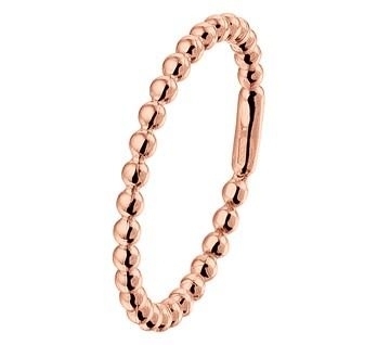 Kugel Ring Rotgold