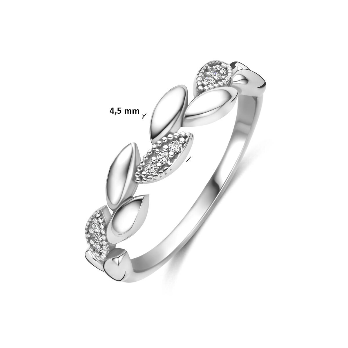 Silber Ring mit Zirkonia