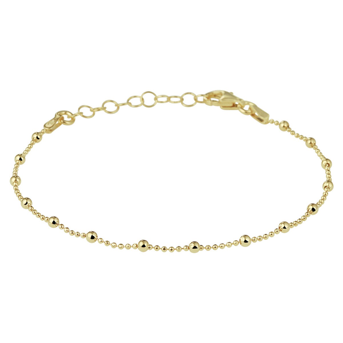 Armband Kugeln vergoldet