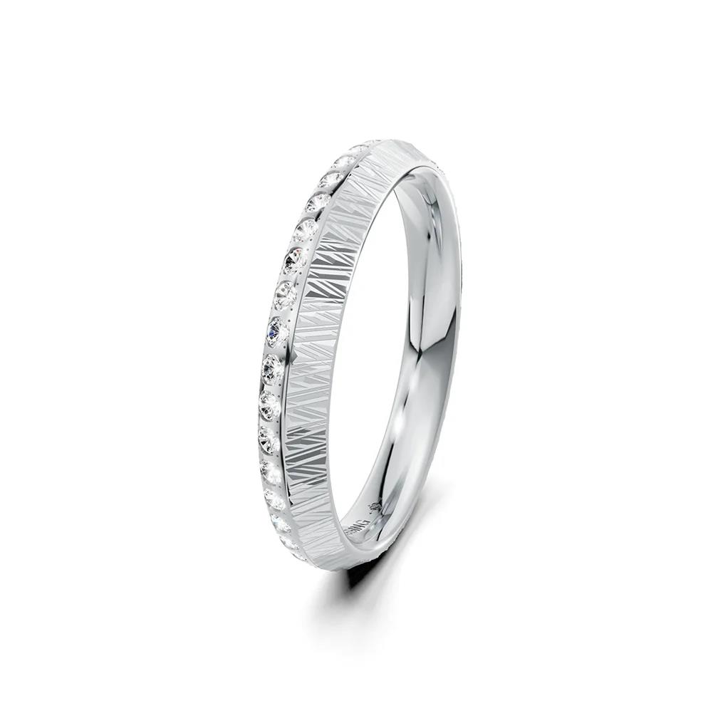 Niessing Ring Moon Platin