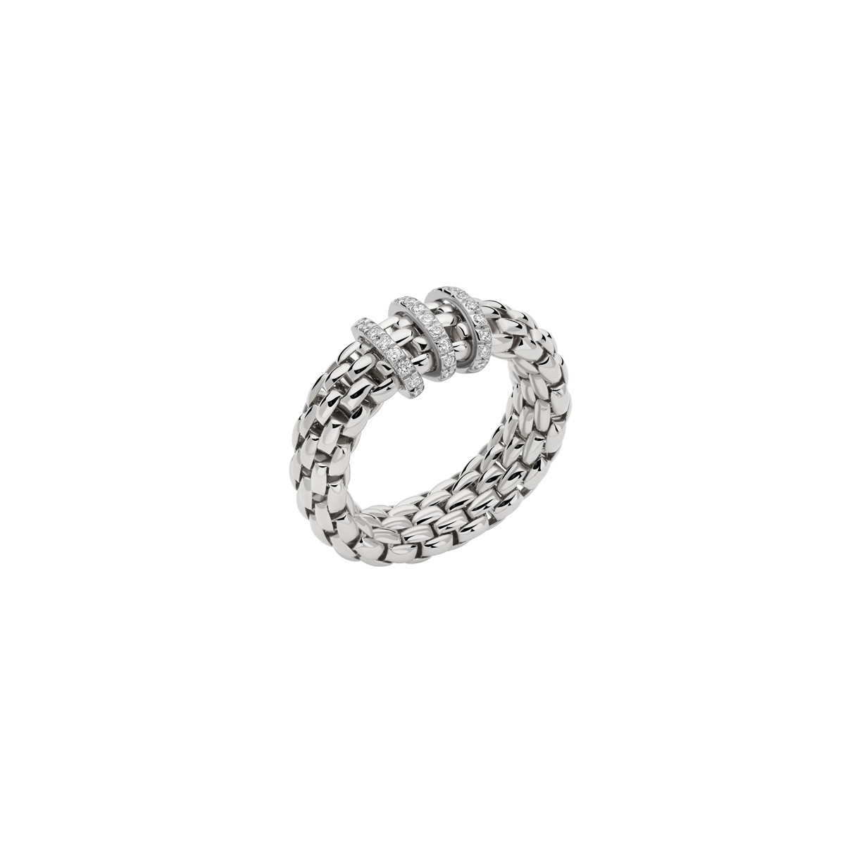 Fope Ring Vendome Weißgold M