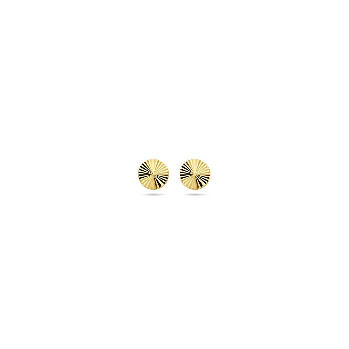 Ohrstecker facettiert 4,0mm