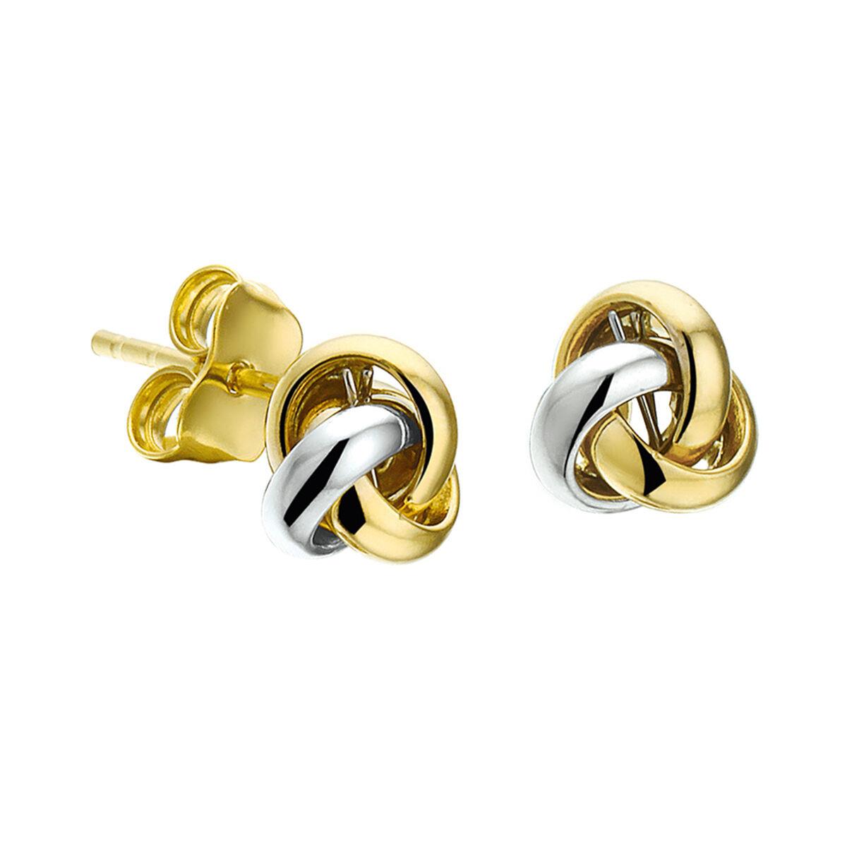 Ohrringe Ringe Bi Color